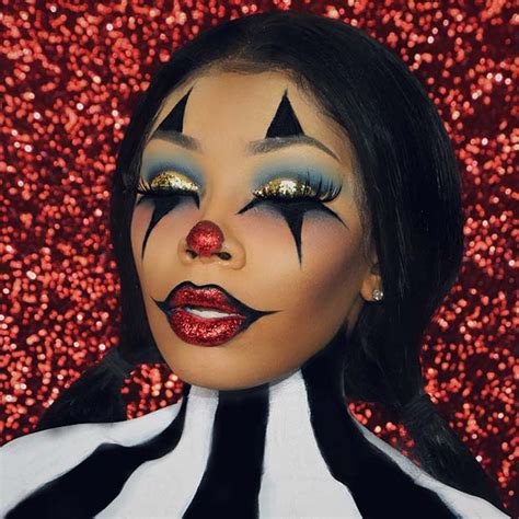 diamond clown makeup